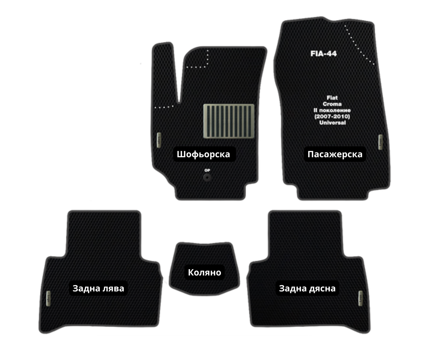 Fiat Croma (2007-2010) FIA-44 EVA floor mat set
