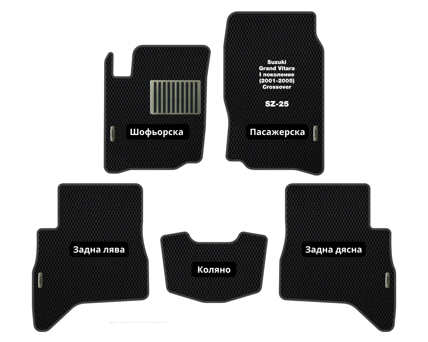 EVA Стелки Suzuki Grand Vitara (2001-2005) Кросовер I поколение (5 врати)