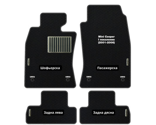 Mini Cooper R50 M-46 EVA floor mat set