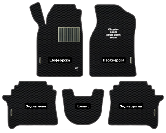 Chrysler 300M (1998-2004) CRYS-03 EVA floor mat set