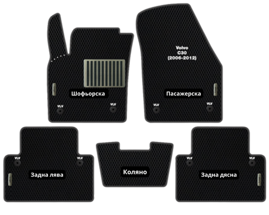 Volvo C30 (2006-2012) VOL-20 EVA floor mat set
