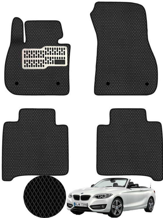 Премиум Стелки BMW 2 Серия CABRIO (2014-?)