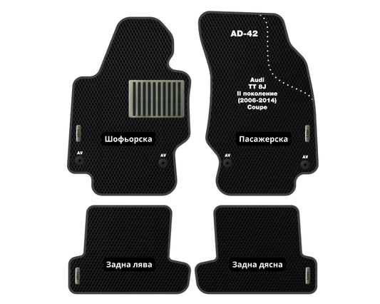 Премиум Стелки Audi TT 8J (2006-2014) Купе II поколение