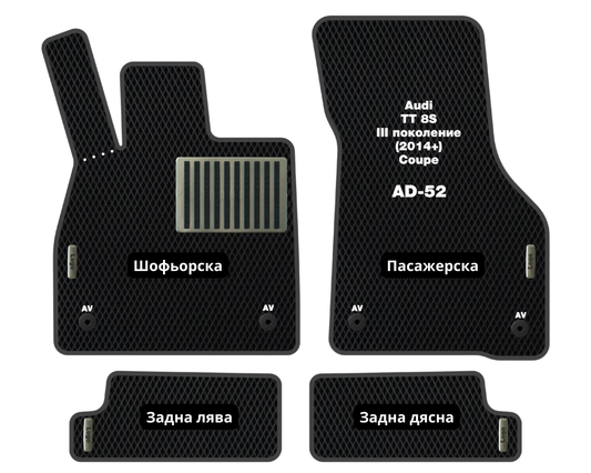 Премиум Стелки Audi TT 8S (2014-…) Купе III поколение