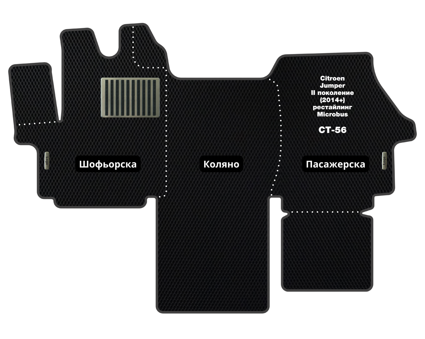 Премиум Стелки Citroen Jumper (2014-…) Микробус II поколение