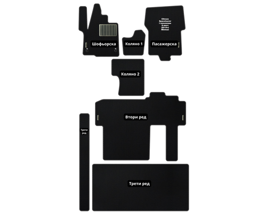 Премиум Стелки Citroen Spacetourer (2016-…) Миниван I поколение