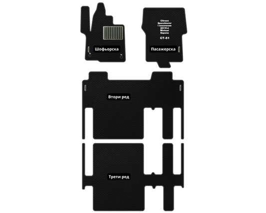 Премиум Стелки Citroen Spacetourer (2016-…) Миниван I поколение