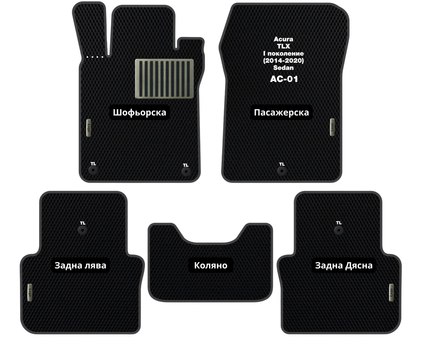 Премиум Стелки Acura TLX (2014-2020) Седан I Поколение