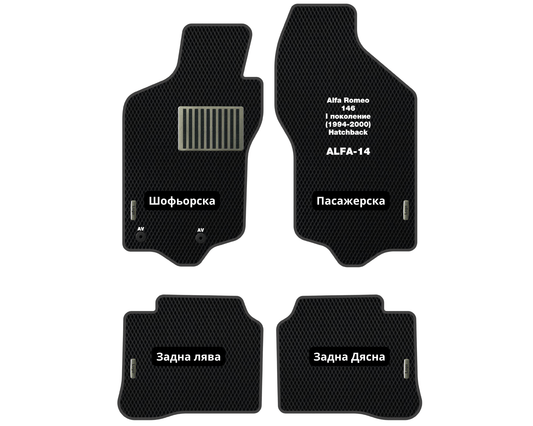 Премиум Стелки Alfa Romeo 146 (1994-2000) Хетчбек I Поколение