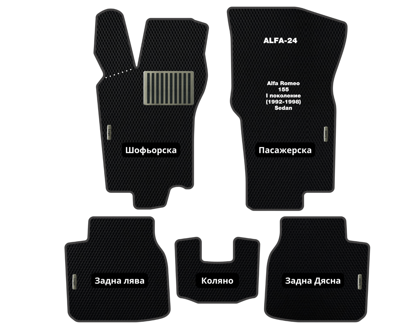 Премиум Стелки Alfa Romeo 155 (1992-1998) Седан I  Поколение