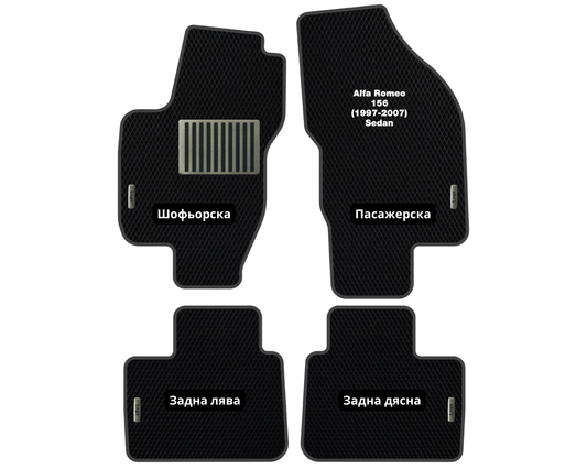 Премиум Стелки Alfa Romeo 155 (1997-2007) Седан I  Поколение