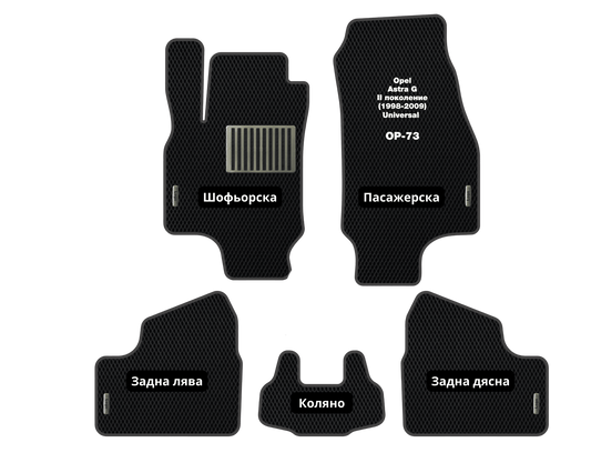 Премиум Стелки Opel Astra G (1998-2009) Комби II поколение