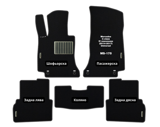 Премиум Стелки Mercedes-Benz W205 C-Class (2014-2017) Комби IV поколение
