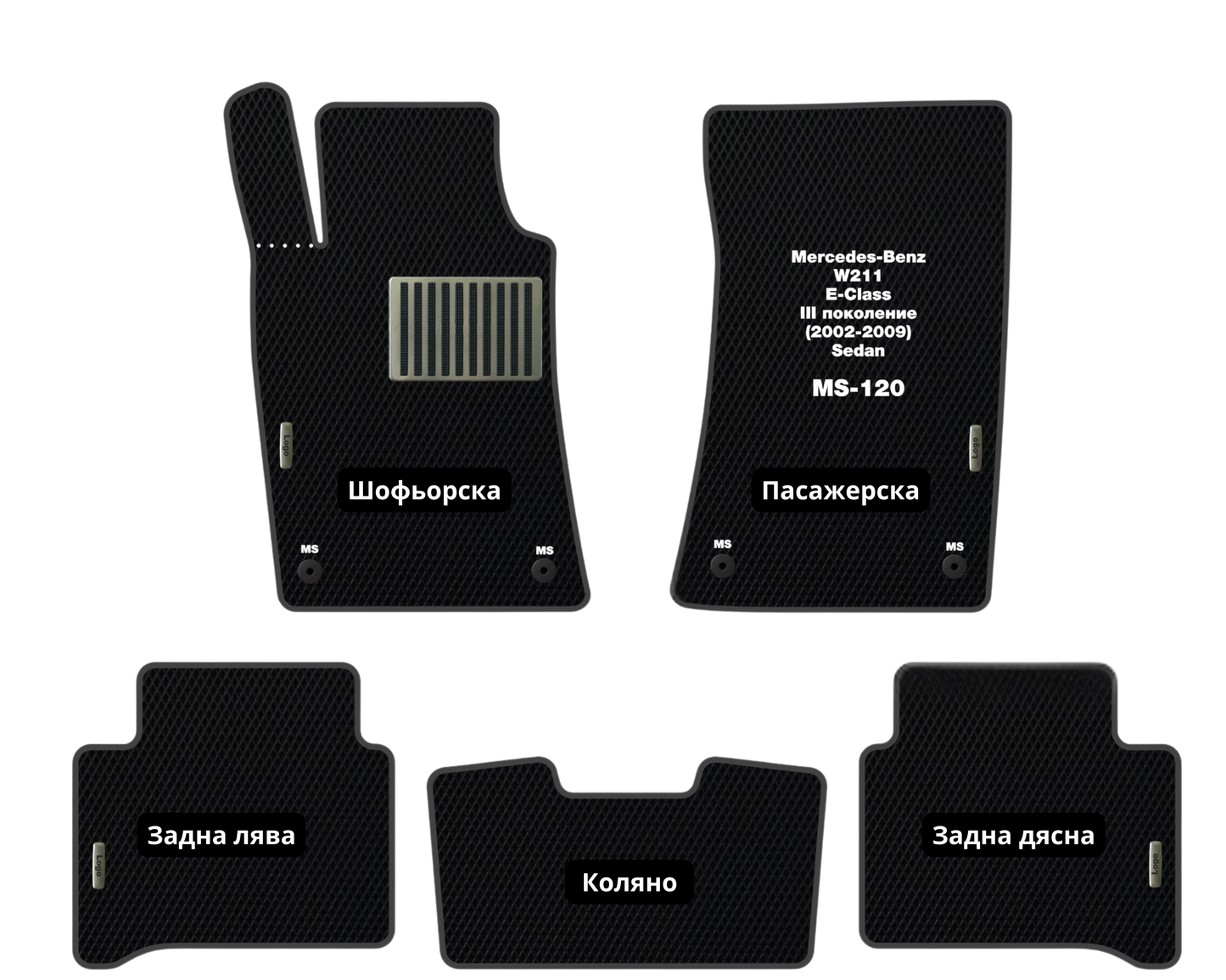 Премиум Стелки Mercedes-Benz W211 E-Class (2002-2009) Седан III поколение
