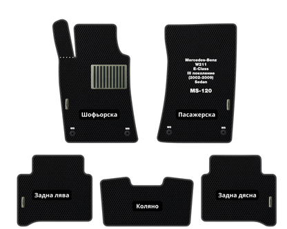 Премиум Стелки Mercedes-Benz W211 E-Class (2002-2009) Седан III поколение