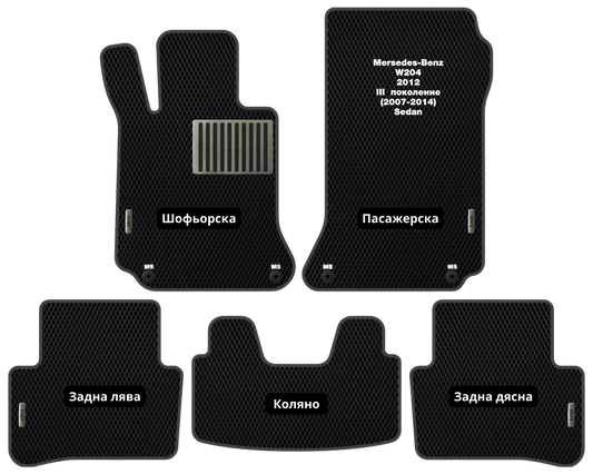 Премиум Стелки Mercedes-Benz W204 C-Class (2007-2014) Седан III поколение