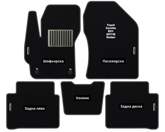 Премиум Стелки Toyota Corolla E210 (2018-…) Седан XII поколение