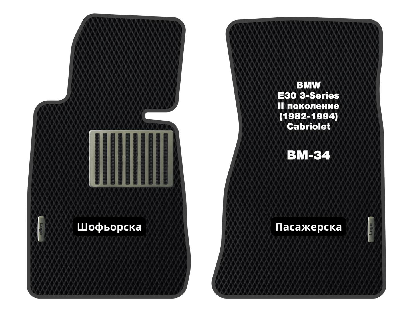 EVA Стелки BMW E30 3-Series (1982-1994) Кабрио II поколение