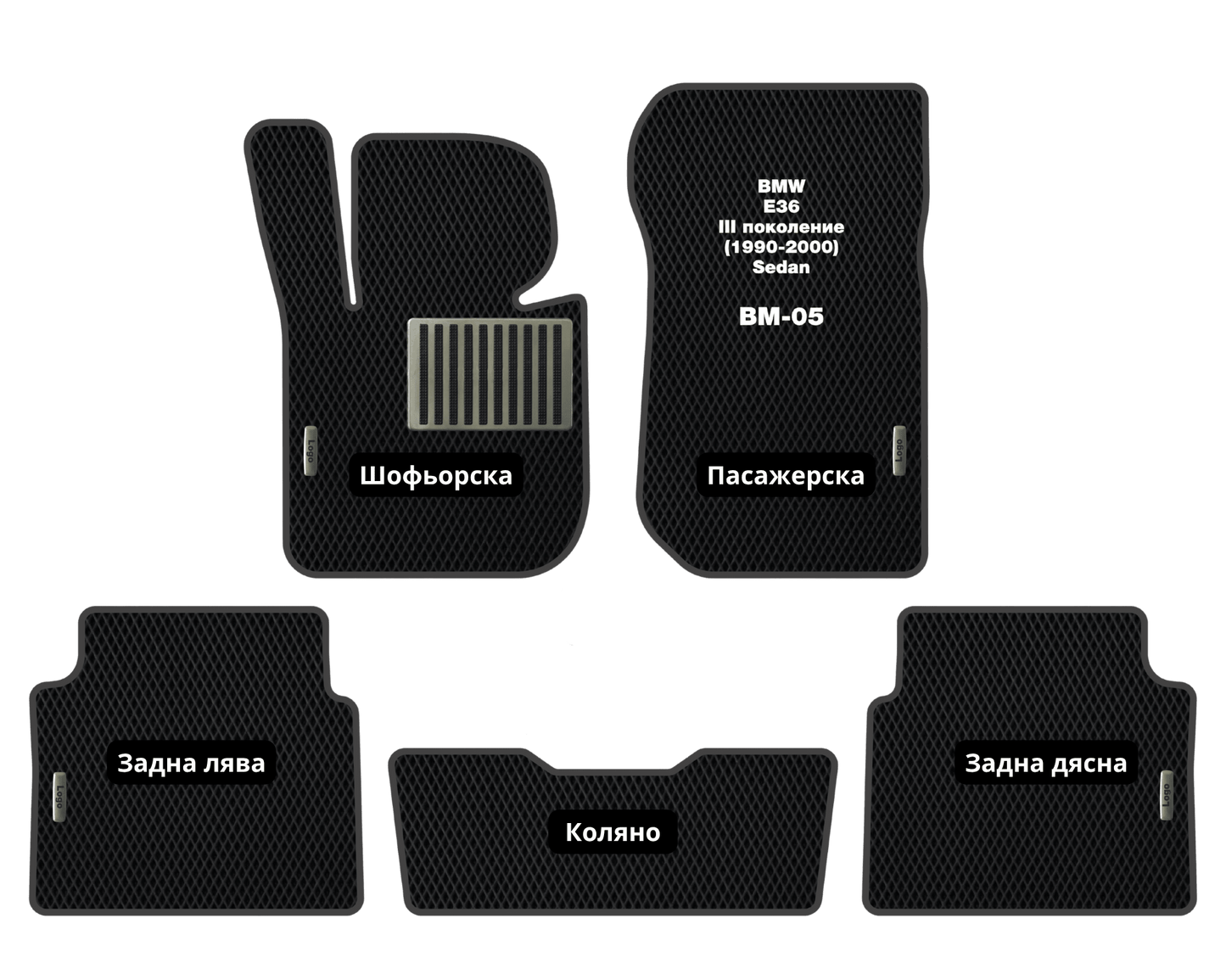 EVA Стелки BMW E36 3-Series (1990-2000) Седан III поколение