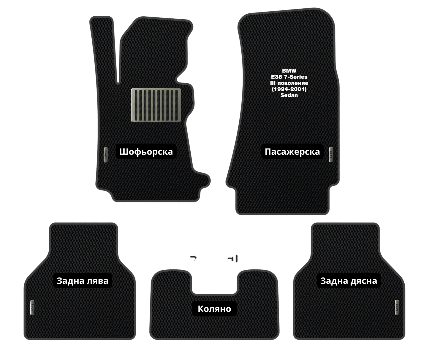 EVA Стелки BMW E38 7-Series (1994-2001) Седан III поколение