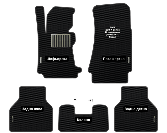 EVA Стелки BMW E38 7-Series (1994-2001) Седан III поколение