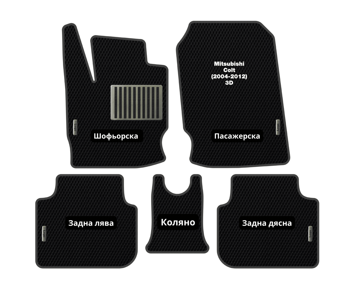 EVA Стелки Mitsubishi Colt (2004-2012) Хетчбек IX поколение (3 врати)