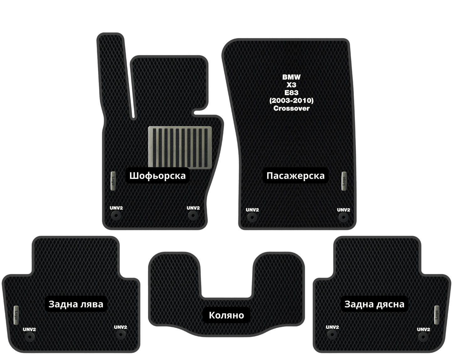 Премиум Стелки BMW X3 E83 (2003-2010) Кросовер I поколение