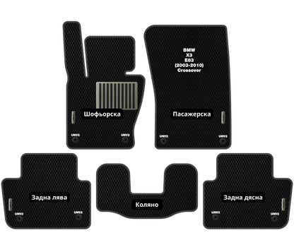 Премиум Стелки BMW X3 E83 (2003-2010) Кросовер I поколение
